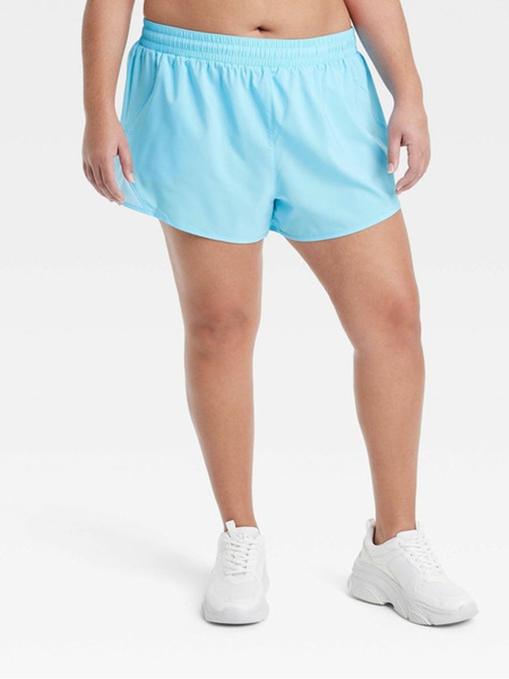 all in motion Light Blue Women’s Athletic Running Shorts